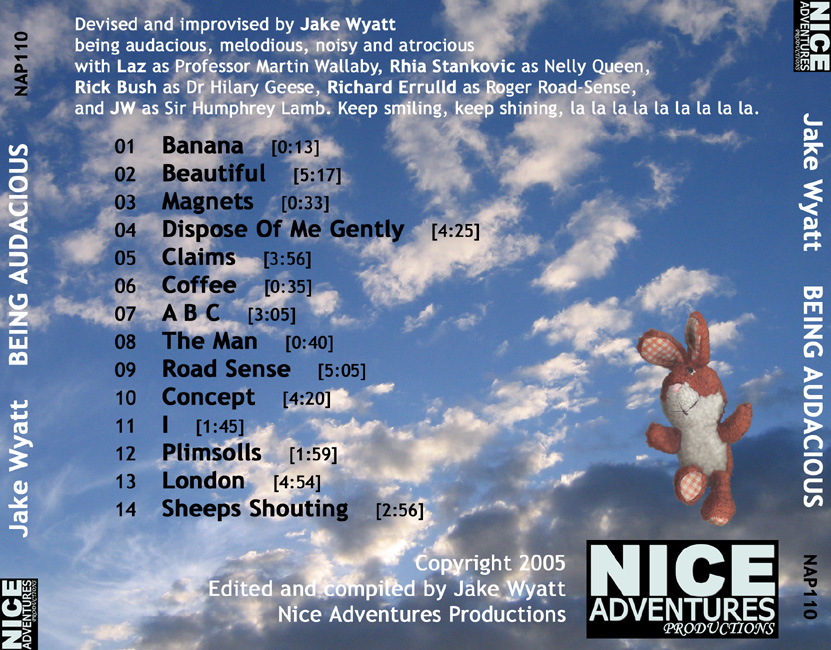 BEING AUDACIOUS back