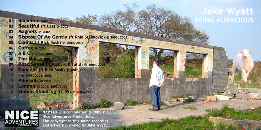 BEING AUDACIOUS front inlay