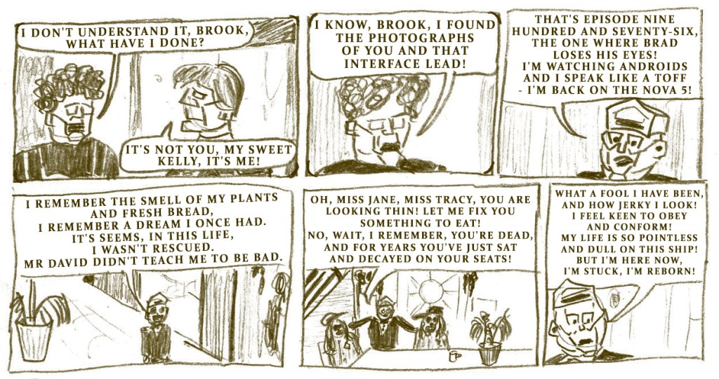 Red Dwarf - The Musical - Part 4: Androids Have Feelings Too
Special Guest Star: David Ross